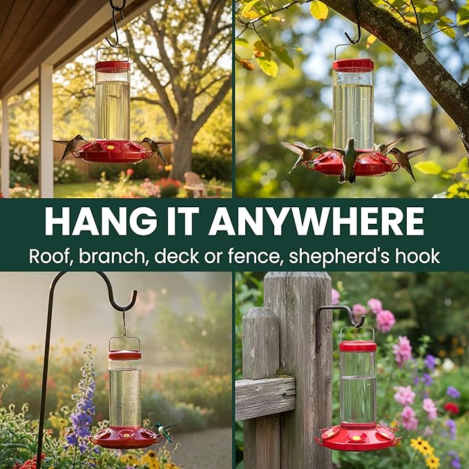 Perky-Pet 220 The Grand Master 48-Ounce Hummingbird Feeder