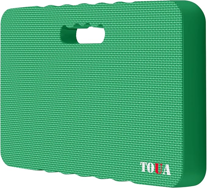 Kneeling Pad Thick Extra Large High Density Foam Comfort Kneeling Pad for Work Gardening Yoga Exercise Garden Knee Pad Green, 1 Pack