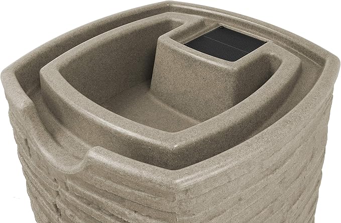 Good Ideas Impressions Riverwalk 50 Gallon Rain Saver - Sandstone