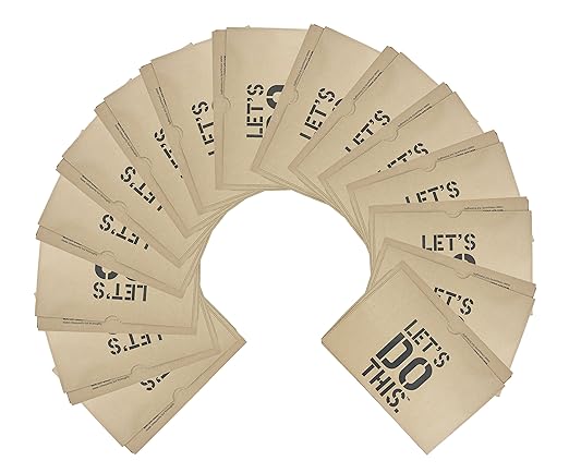 THE HOME DEPOT Heavy Duty Brown Paper 30 Gallon Lawn and Refuse Bags for Home and Garden (15 Lawn Bags)