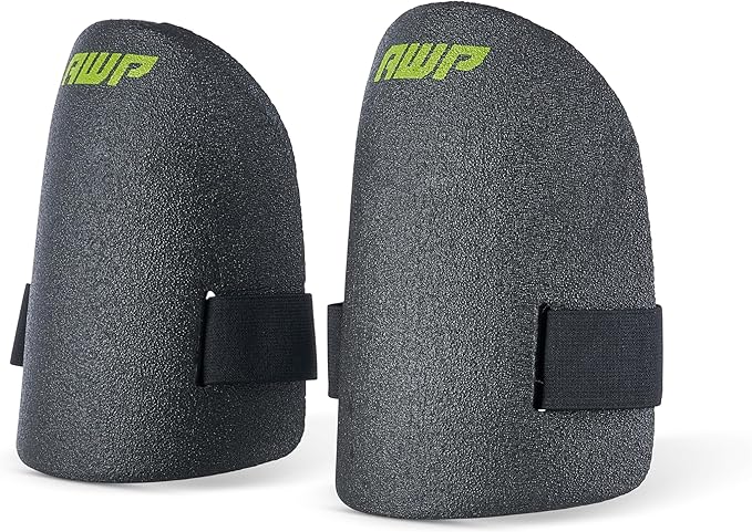 AWP Ultralight Knee Pad | Custom Molded Foam Work Knee Pads for Hardwood, Laminate, Tile, Landscaping, Gardening & More | One Size