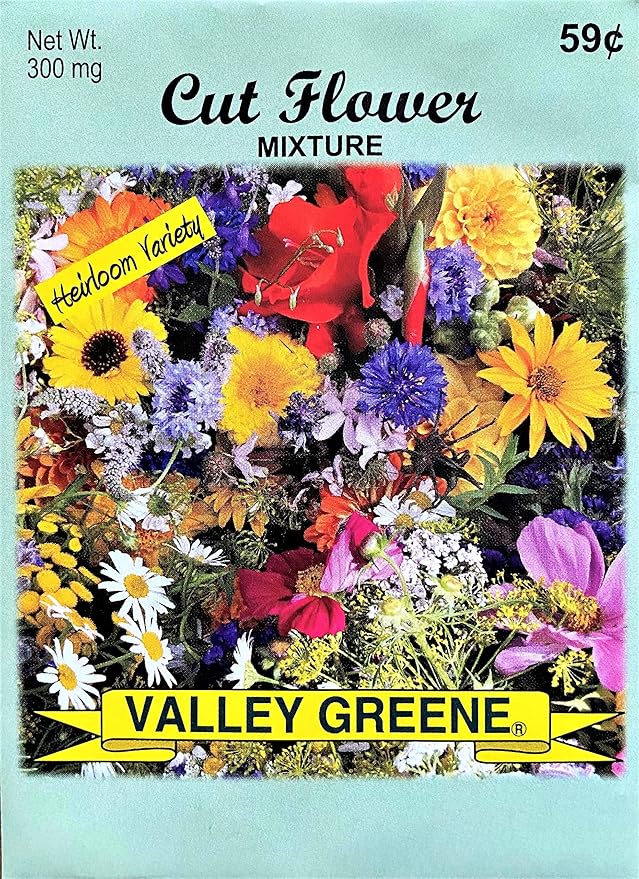 Set of 100 Cut Flower - Mixture Annual Flower Seed Packets - Perfect for Creating Your Dream Garden! - Includes 100 Packets of Cut Flower - Mixture Seeds!