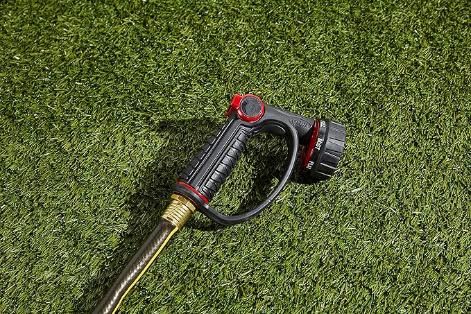 Orbit 58993 7-Pattern Watering Nozzle with Thumb Control, Black